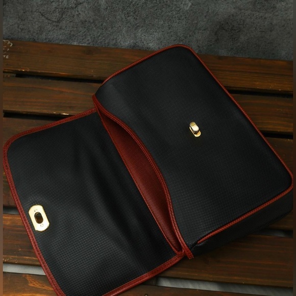 Bottega Veneta Leather Shoulder Satchel Handbag Crossbody 2 Way - Picture 8 of 12